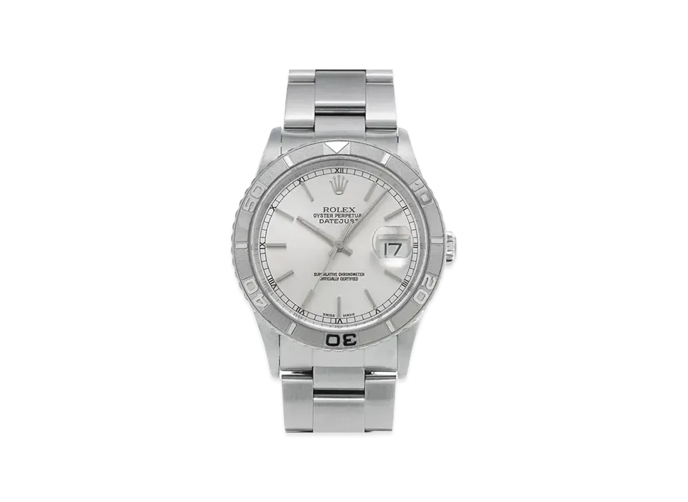 ROLEX Datejust Thunderbird "Silver/Stainless Steel/White Gold"