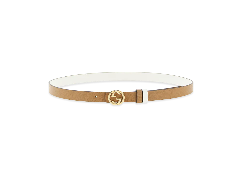 GUCCI Women's 'Incrocio GG' Reversible Belt "Multicolor"