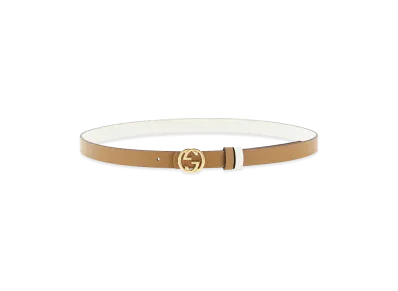 GUCCI Women's 'Incrocio GG' Reversible Belt "Multicolor"