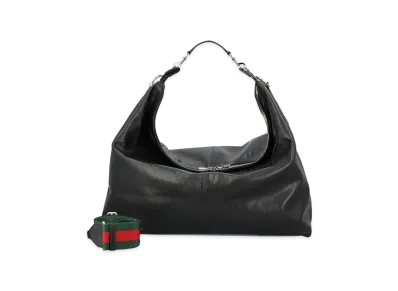 GUCCI Leather Shopping Bag "Black"