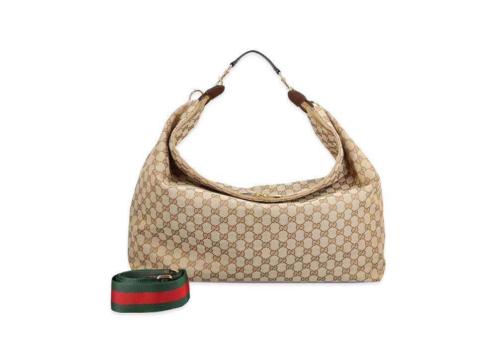 GUCCI GG Canvas Shopping Bag "Printed"