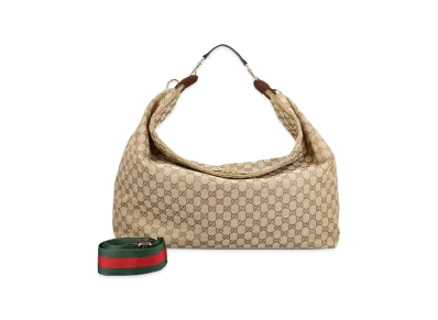 GUCCI GG Canvas Shopping Bag "Printed"