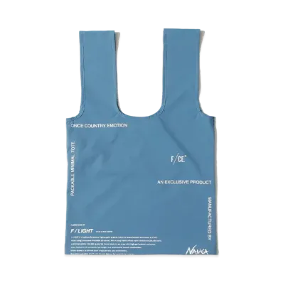 F/CE. x NANGA F/Light Eco Tote "Blue"
