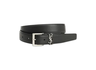 Saint Laurent Cassandre Vadim Belt "Black"