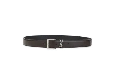 Saint Laurent "Cassandre Vadim" Belt "Brown"