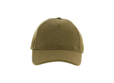 Saint Laurent 'Cassandre' Cap "Green"