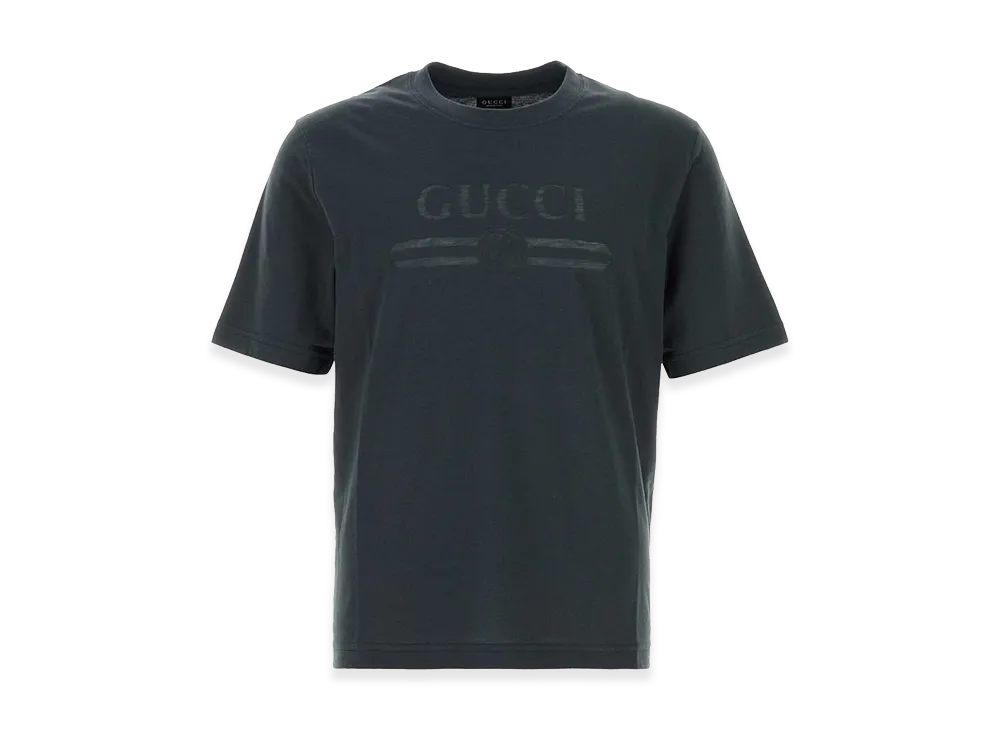 GUCCI Jersey T-Shirt "Black/Charcoal"