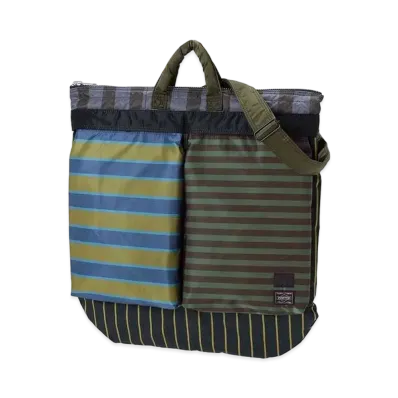 PORTER x Paul Smith Helmet Bag "Green"