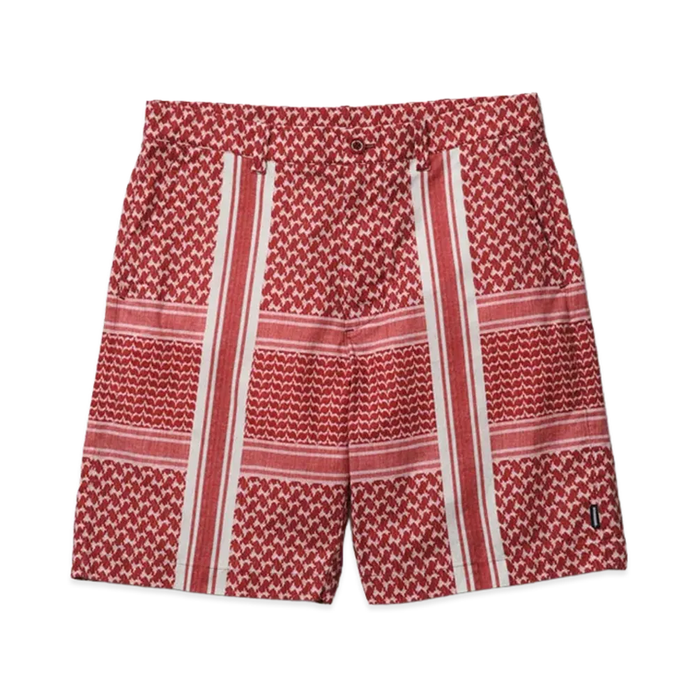 NEIGHBORHOOD Shemagh Pattern Short Pants "Red"