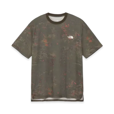 The North Face Short Sleeve Free Run Flash Dry Crew "Trajectory Taupe"