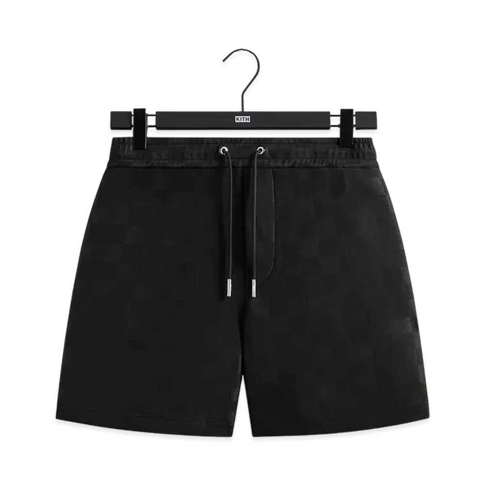 Kith Double Weave Curtis Short "Black"