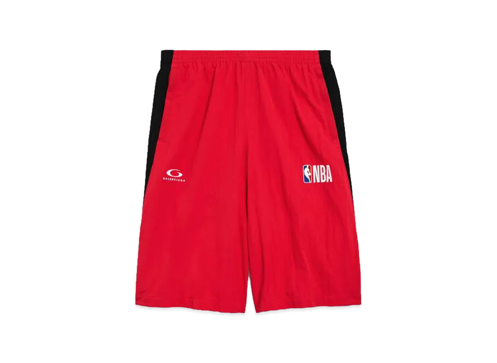 BALENCIAGA x NBA Collaboration Tracksuit Shorts "New Black"