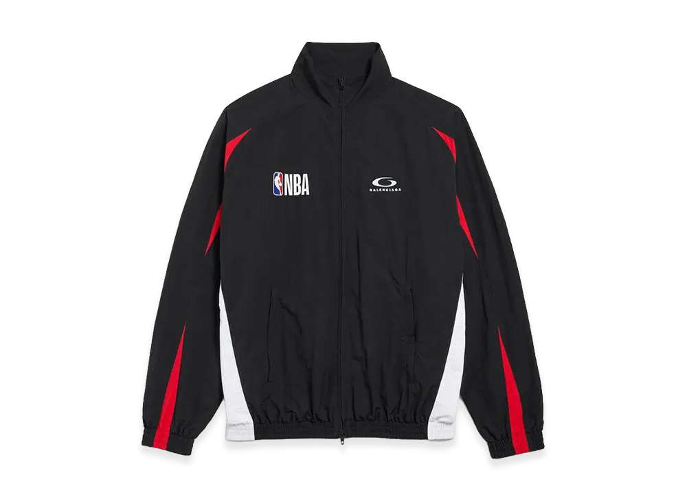 BALENCIAGA x NBA Collaboration Tracksuit Jacket "New Black"