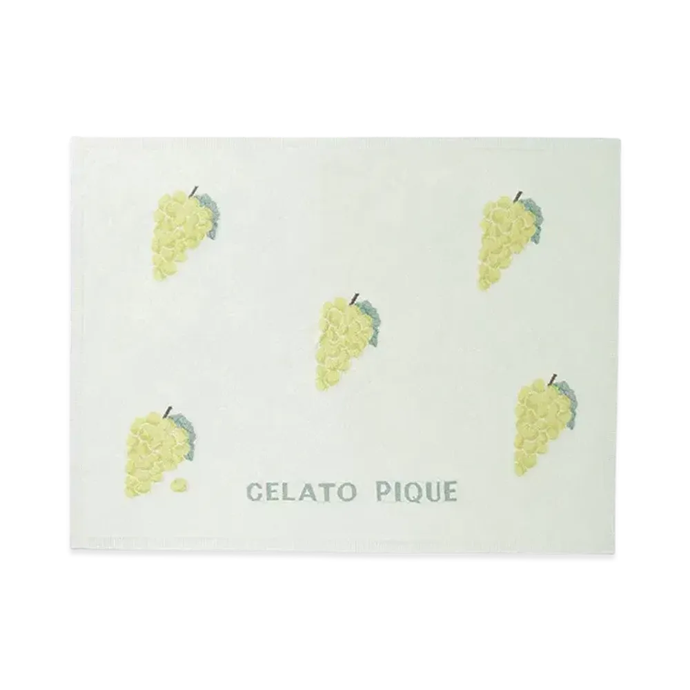 GELATO PIQUE Sleep Smoothie Fruit Jacquard Half Blanket "Mint"
