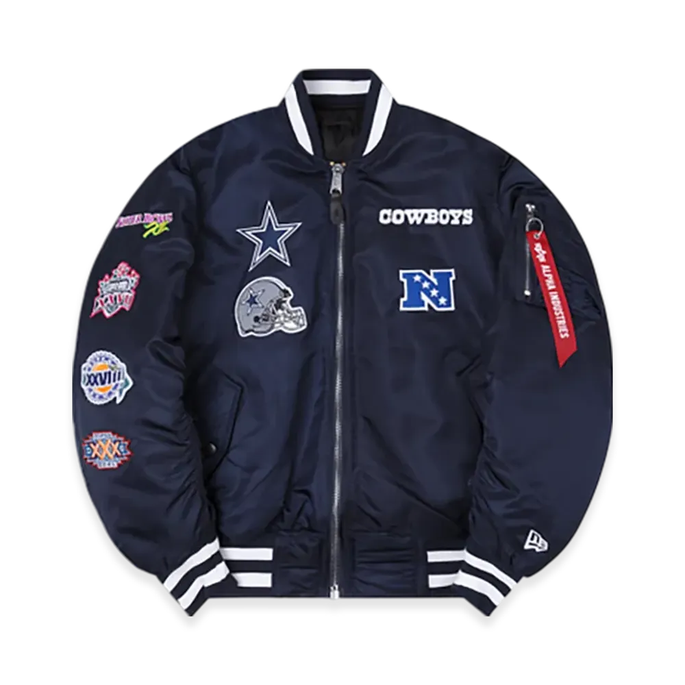 NEW ERA Alpha Industries MA-1 Bomber Jacket "Dallas Cowboys"