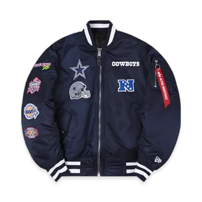 NEW ERA Alpha Industries MA-1 Bomber Jacket "Dallas Cowboys"