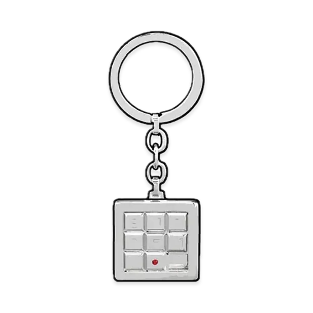 Supreme Puzzle Keychain "Silver"