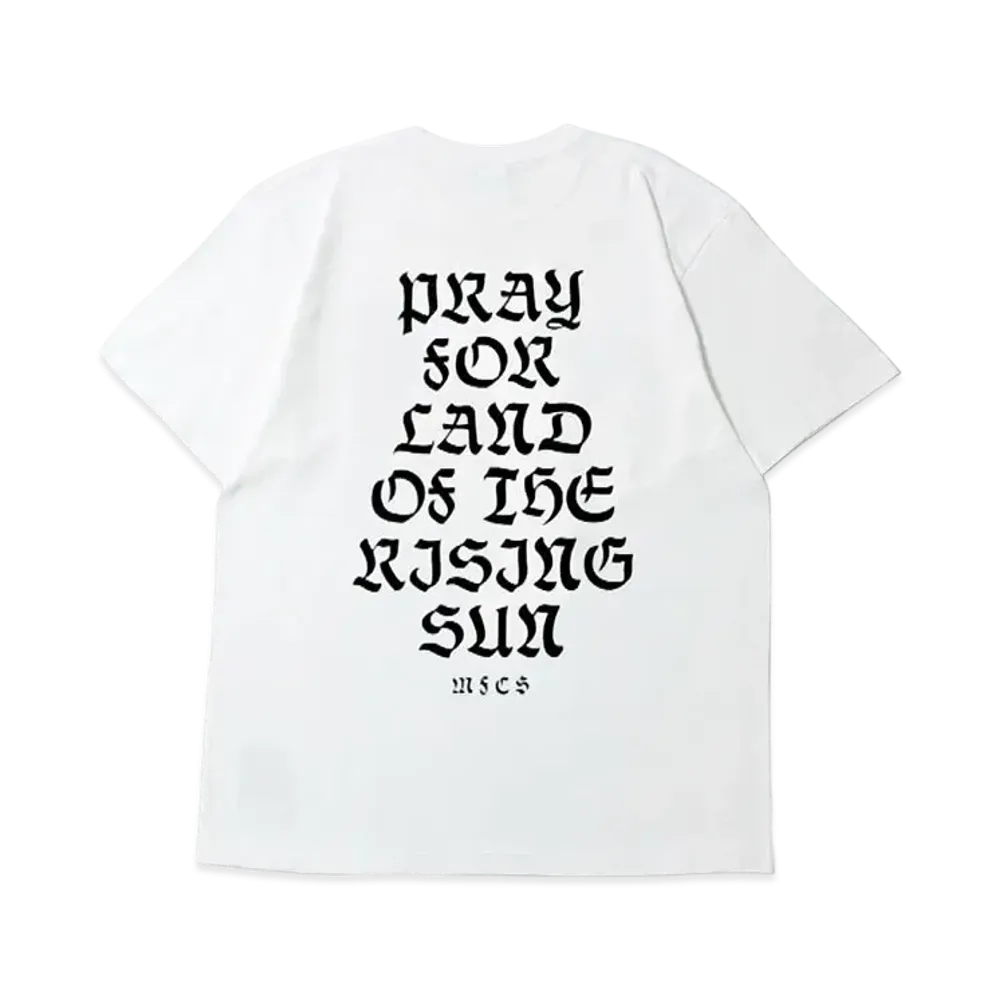 MFC STORE Pray For Land Of The Rising Sun S/S Tee "White/Black"