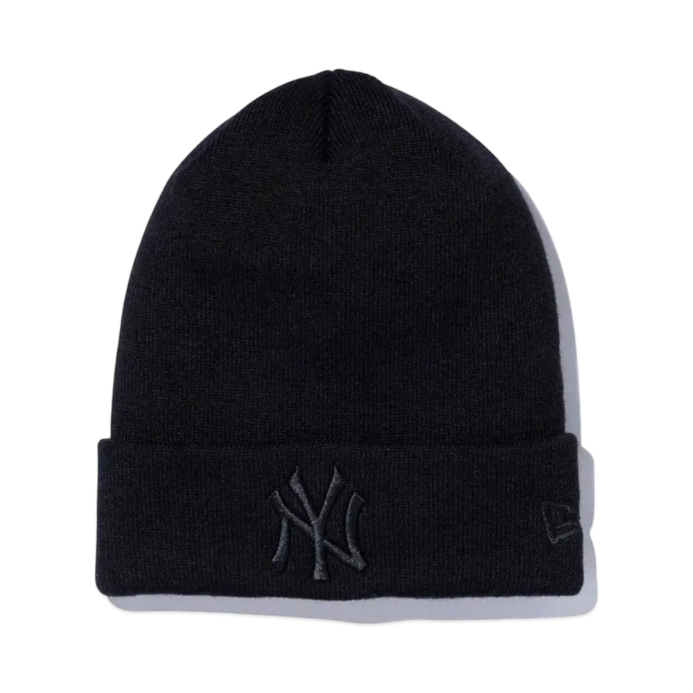 NEW ERA Basic Cuff Knit New York Yankees "Black"