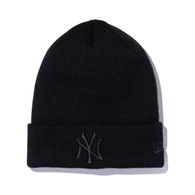 NEW ERA Basic Cuff Knit New York Yankees "Black"