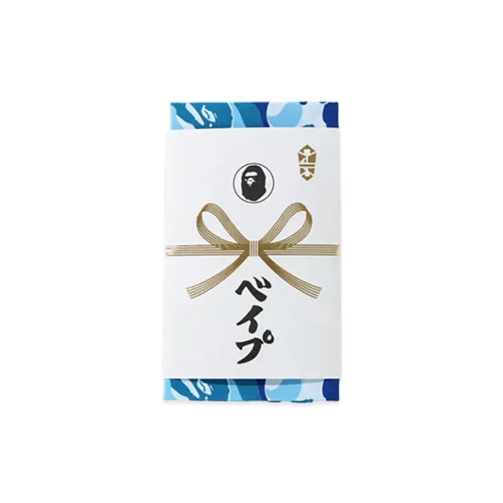 A BATHING APE ABC Camo Tenugui "Blue"