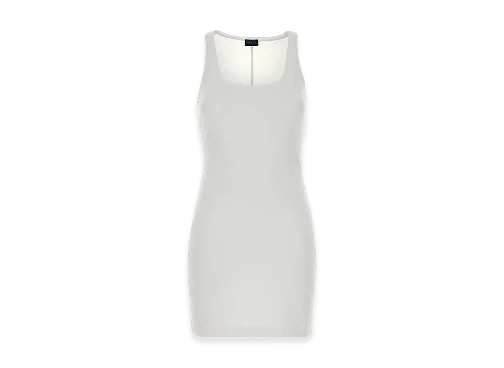 GUCCI Women's GG Jacquard Mini Dress "White"