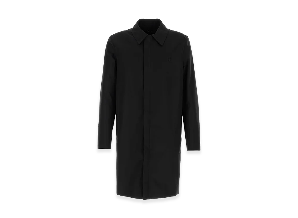 GUCCI Cotton Blend Overcoat "Black"