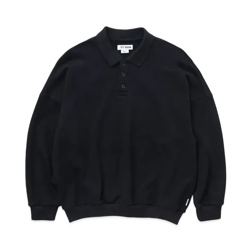 TTT MSW Polo Sweat Shirt "Black"