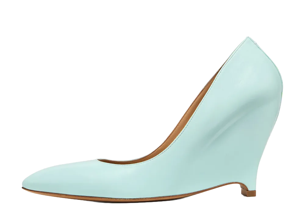 Maison Margiela Women's Heel-less Pumps "Aqua"