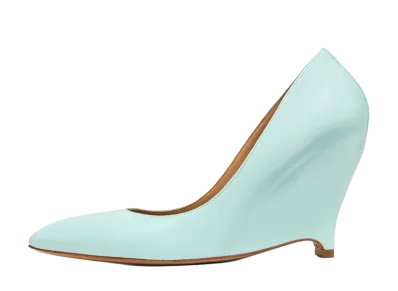 Maison Margiela Women's Heel-less Pumps "Aqua"