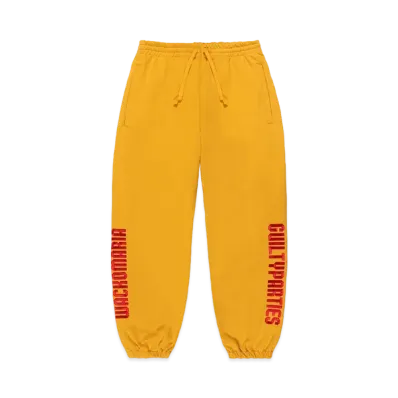 WACKO MARIA Heavy Weight Sweat Pants "Yellow"