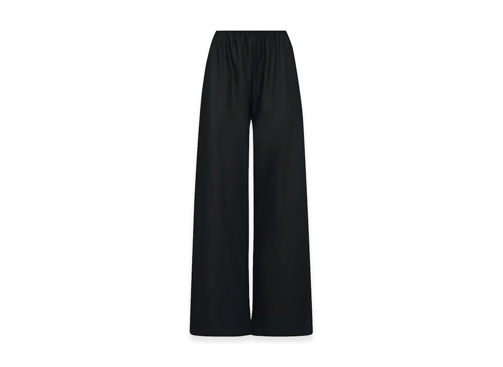 The Row Women's Gala Virgin Wool Pants "Black"