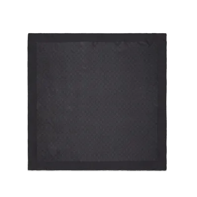 GUCCI Women's Printed Silk Twill Scarf "Black"