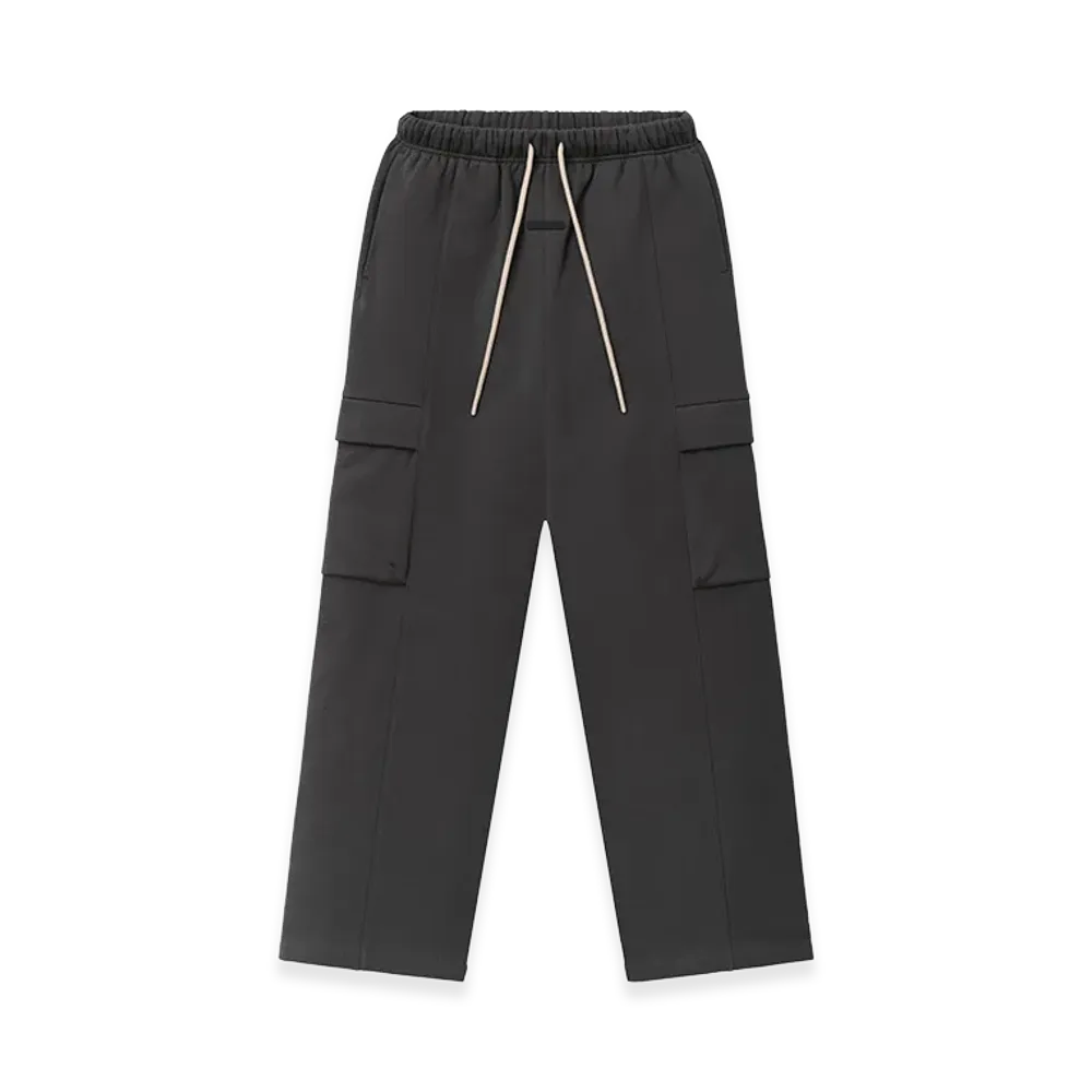FEAR OF GOD ESSENTIALS Fleece Cargo Field Pant "Iron Grey"