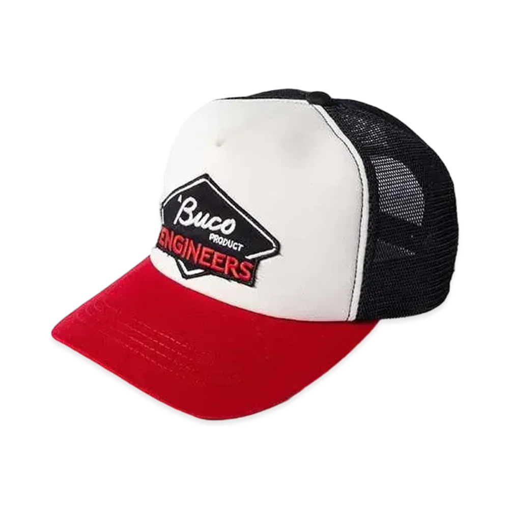 THE REAL McCOY'S Buco Mesh Cap / Engineers "White"