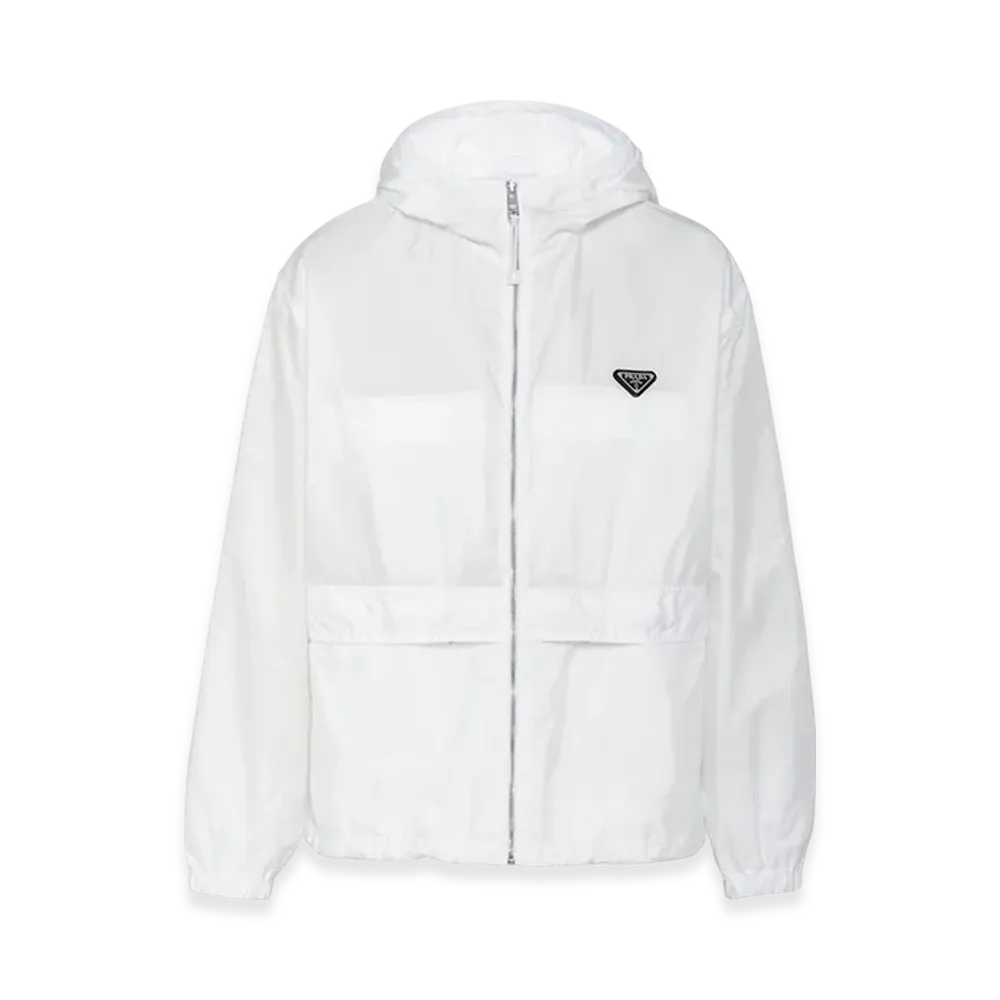 PRADA Re-Nylon Blouson Jacket "White"