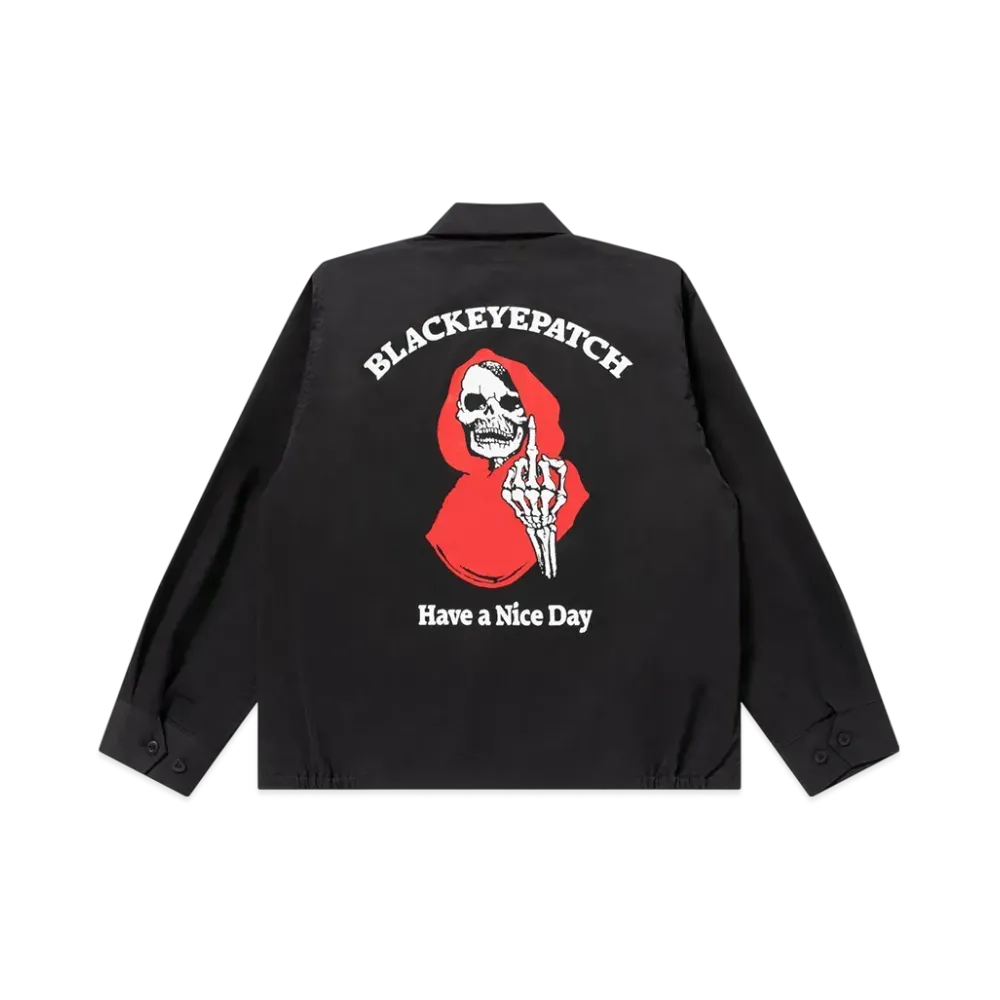 BlackEyePatch Have A Nice Day Drizzler Jacket "Black"