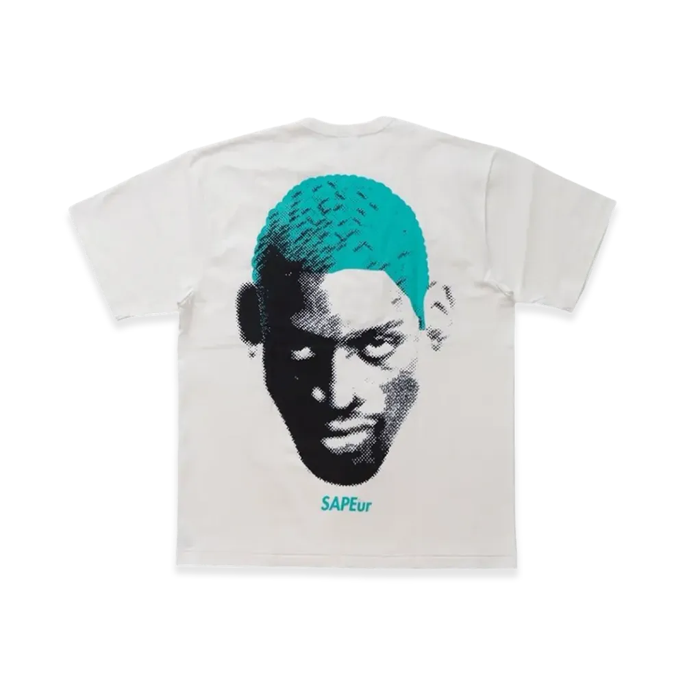 SAPEur Cherish Blue Head Tees/S Tee "White"