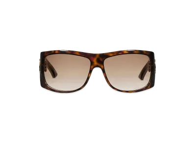 GUCCI Women's 'Doppia G' Sunglasses "Brown"