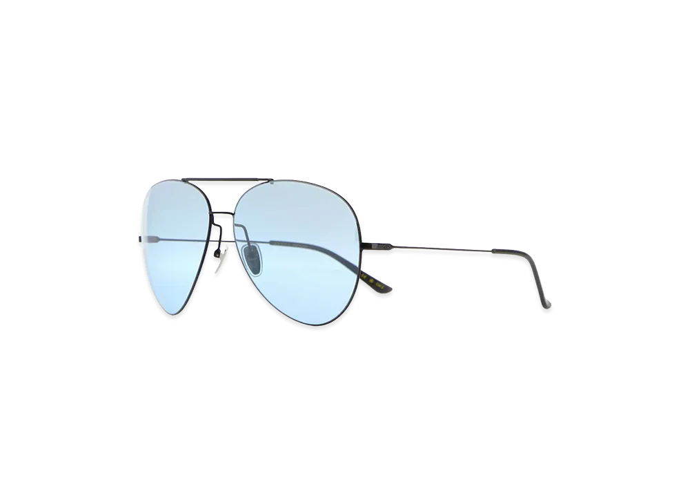 GUCCI Metal Pilot Sunglasses "Black"