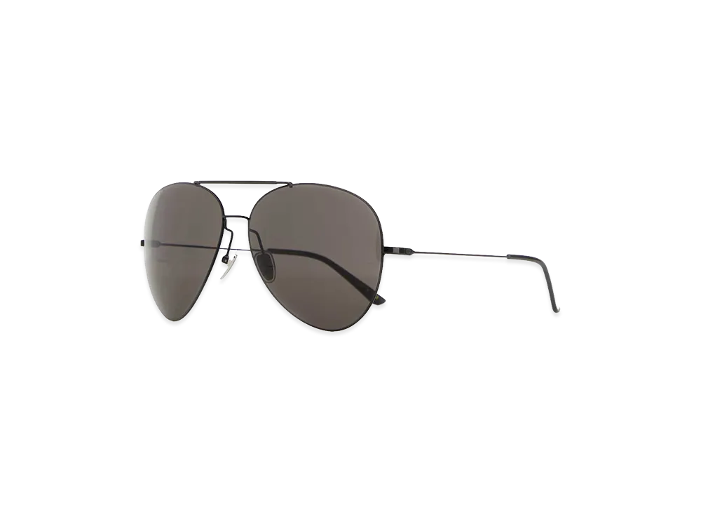 GUCCI Metal Pilot Sunglasses "Black"