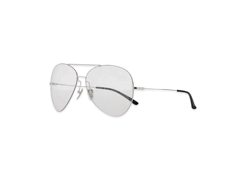GUCCI Silver Metal Sunglasses "Silver"