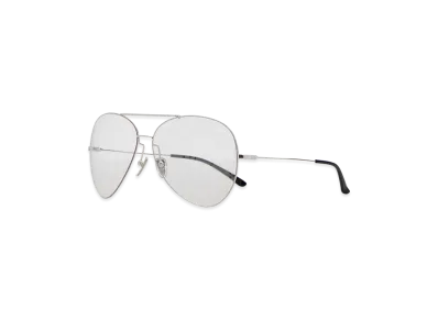 GUCCI Silver Metal Sunglasses "Silver"