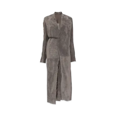 Rick Owens Women's Coats "Gray"