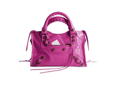 BALENCIAGA Women's Le City Bag Mini "Azalee"