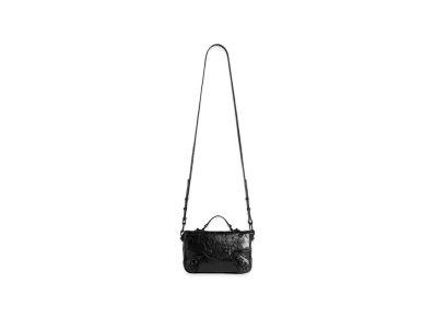 BALENCIAGA Women's Le City Flap Bag Nano "Black"