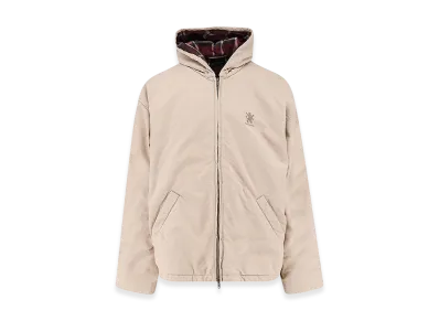 BALENCIAGA Sand Cotton Blend Oversize Padded Jacket "Beige"