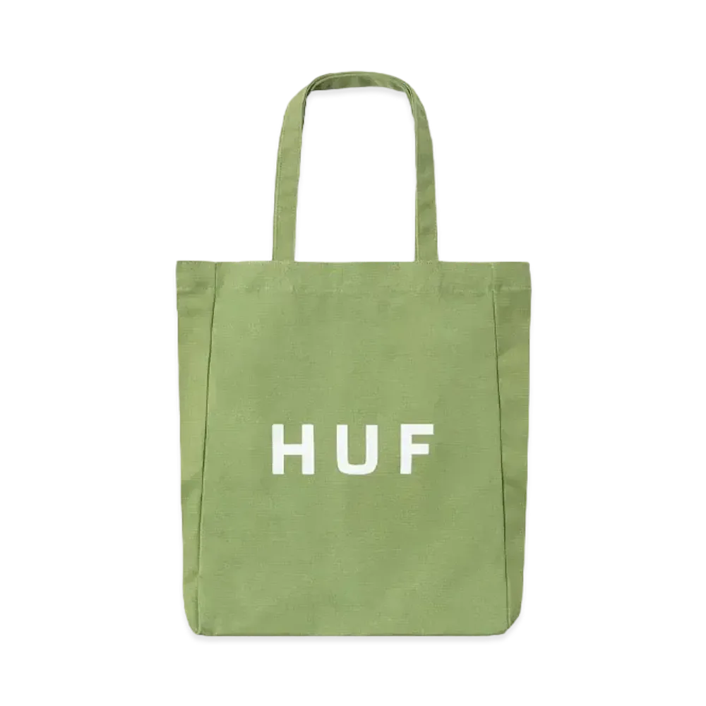 HUF OG Logo Tote Bag M "LT Avocado"