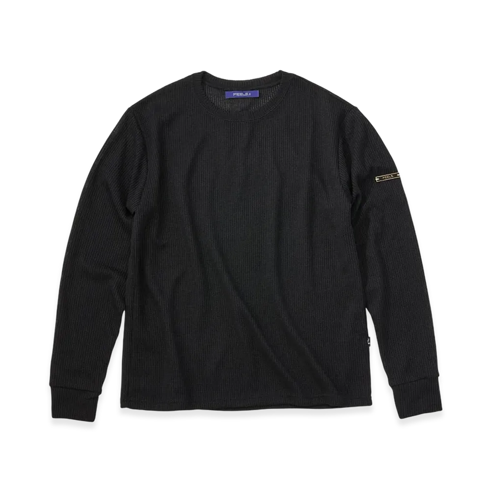 FEELS. Thermal Shirt "Black"