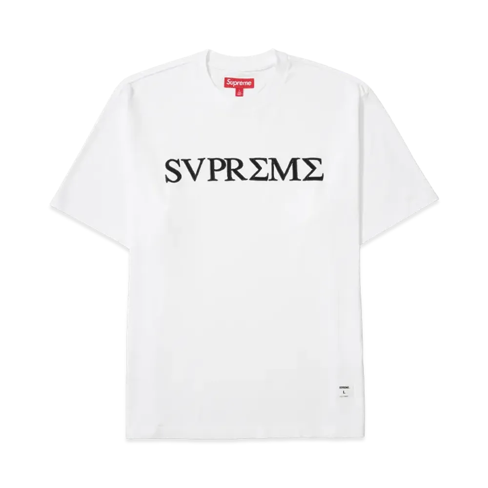 Supreme Greek S/S Top "White"